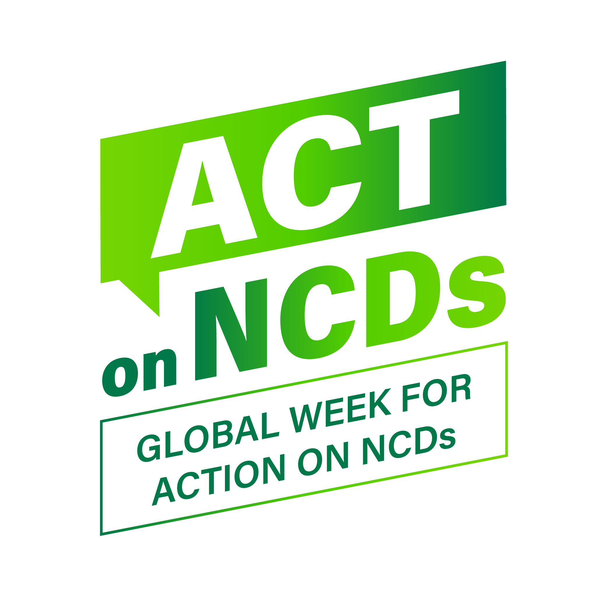 Act on NCDS - Engaging Communities logo