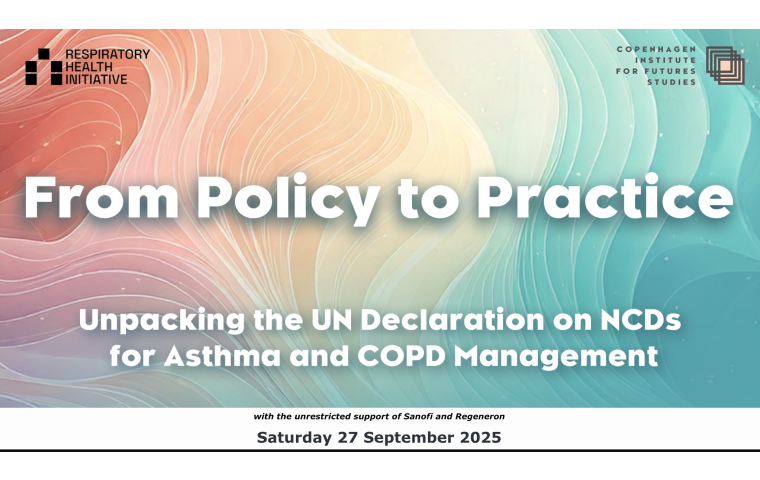 Social post for event From Policy to Practice – Unpacking the UN Declaration on NCDs for Asthma and COPD.