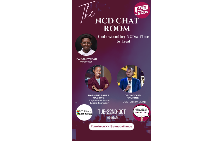 The flier for the event