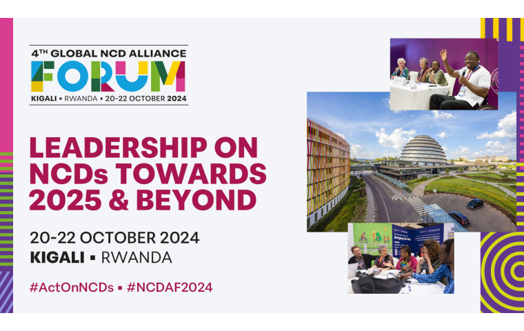 Global NCD Alliance Forum 2024 Banner