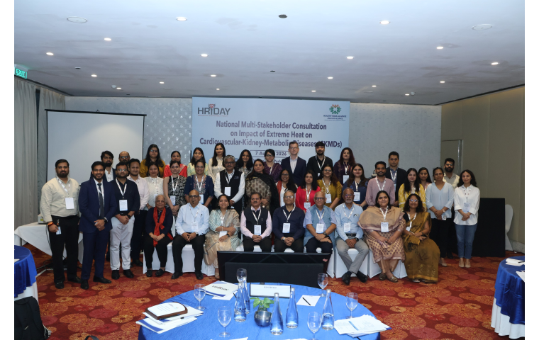 National Multi-Stakeholder Consultation on Extreme Heat and its Impacts on Cardiovascular-Kidney-Metabolic Diseases (CKMDs) in India 