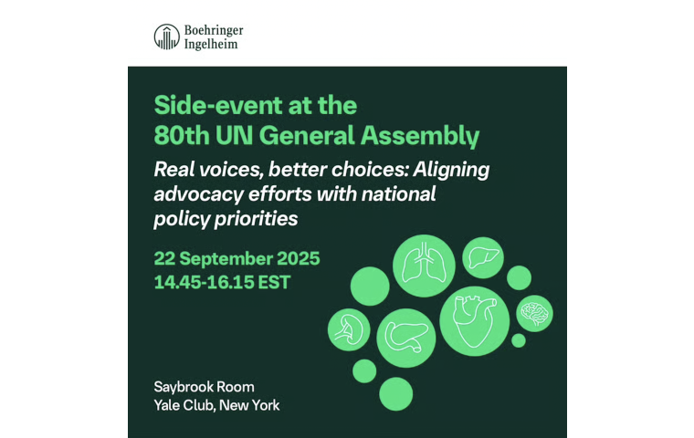 Promo card for the event, Real voices, better choices: Aligning advocacy efforts with national policy priorities