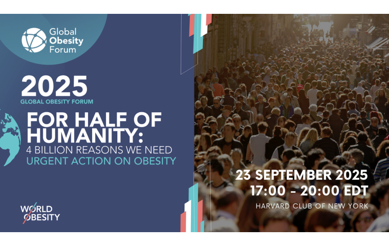 Promo card for the Global Obesity Forum