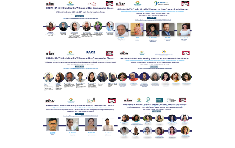 HRIDAY-HIA-ECHO India Monthly Webinar Series