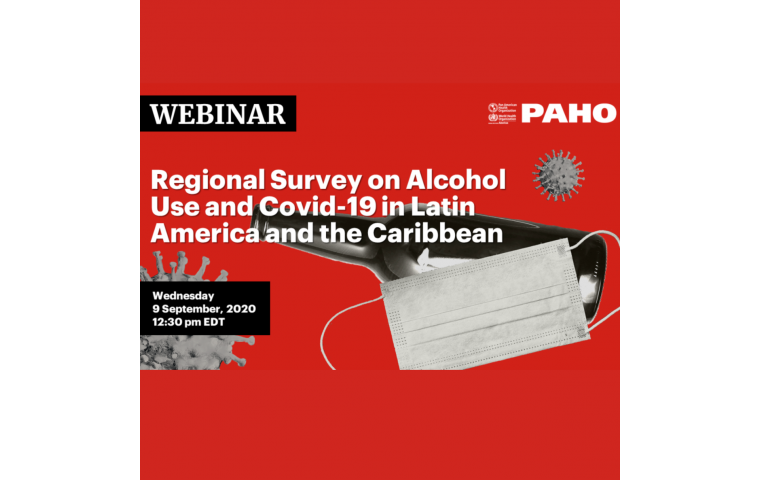 PAHO webinar on alcohol and COVID-19