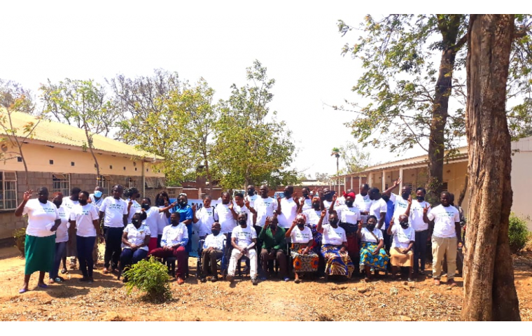 Group participants photo of the Global Week for Action on NCDs event today at Nsaru Community Health Center organised by NCDs Alliance Malawi on 10th September, 2021 as part of the Global Week for Action on NCDs.