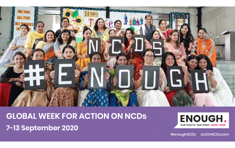 Global Week for Action on NCDs 2020