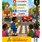 Les enfants sont les plus vulnérables aux traumatismes sur les routes