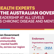 Screenshot of page 1 of the letter to the Australian Government