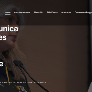 Screenshot of website for the event, Noncommunicable Diseases Malaysia Conference