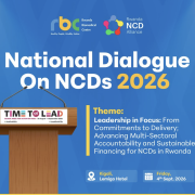Graphic promo for event, National Dialogue on NCDs 2026