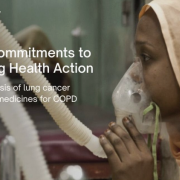 Promo for event - From Global Commitments to Integrated Lung Health Action: Advancing early diagnosis of lung cancer and access to inhaled medicines for COPD and asthma