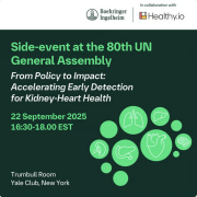 Promo card for event, From Policy to Impact: Accelerating Early Detection for Kidney-Heart Health