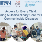 Promo card for the event, Access for Every Child: Ensuring Multidisciplinary Care for Non-Communicable Diseases