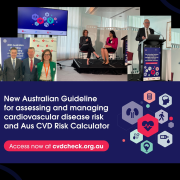 Snapshots from the launch of Australia's new CVD Risk Guideline and Calculator 