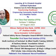 Pakistan's First Advanced Nurse Practitioner
