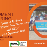 SYMPOSIUM "Voices of Resilience: Real Stories from Those Living with NCDs"