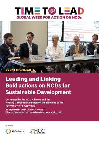 UNGA79 sideline event highlights report thumbnail