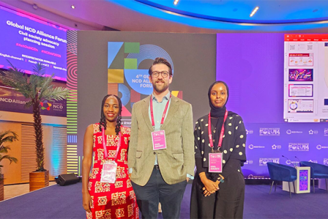 United for Global Mental Health team at the Global NCDA Forum