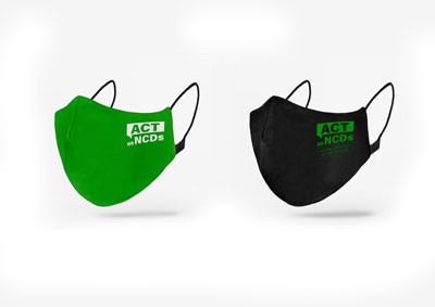 Community Engagement 2021 merchandising: face mask