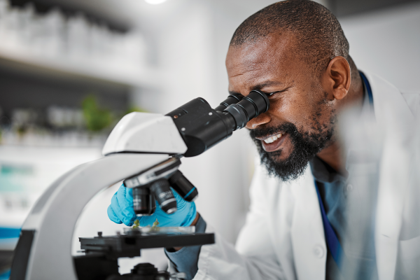 A researcher recognizing the potential of technology to transform NCD care