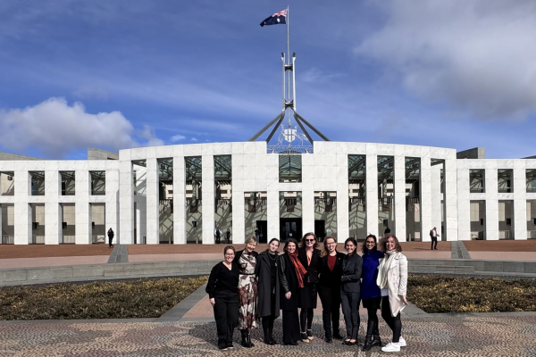 McCabe Centre blog GW4A 2025 authors at the Australian Parliament 