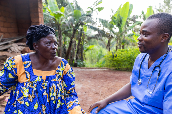 A health consultation in the community