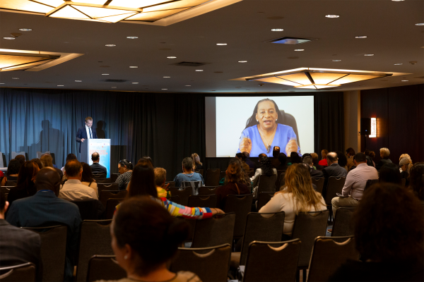Bent Lautrup-Nielsen moderating a WDF event at UNGA80