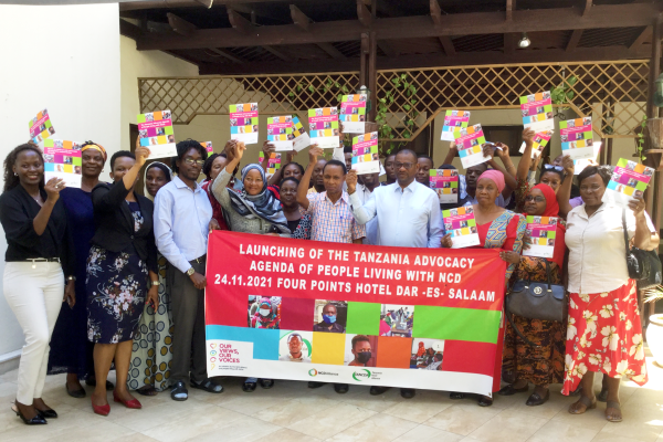 Launch of the Tanzania Advocacy Agenda of People Living with NCDs