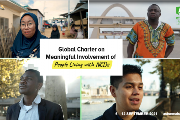 Global Charter on Meaningful Involvement of People Living with NCDs