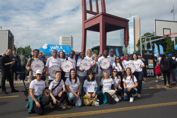 NCD advocates in Geneva during WHO Walk the Talk in 2024