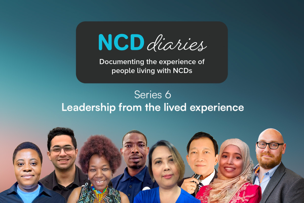 NCD Diaries Series 6 "Leadership from the lived experience"