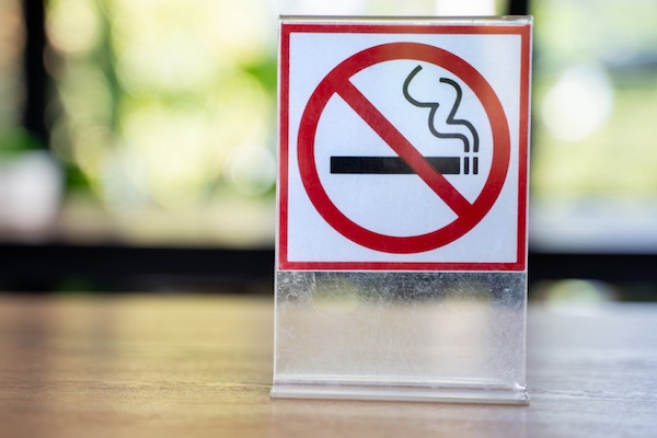 No smoking sign - Concordia press release