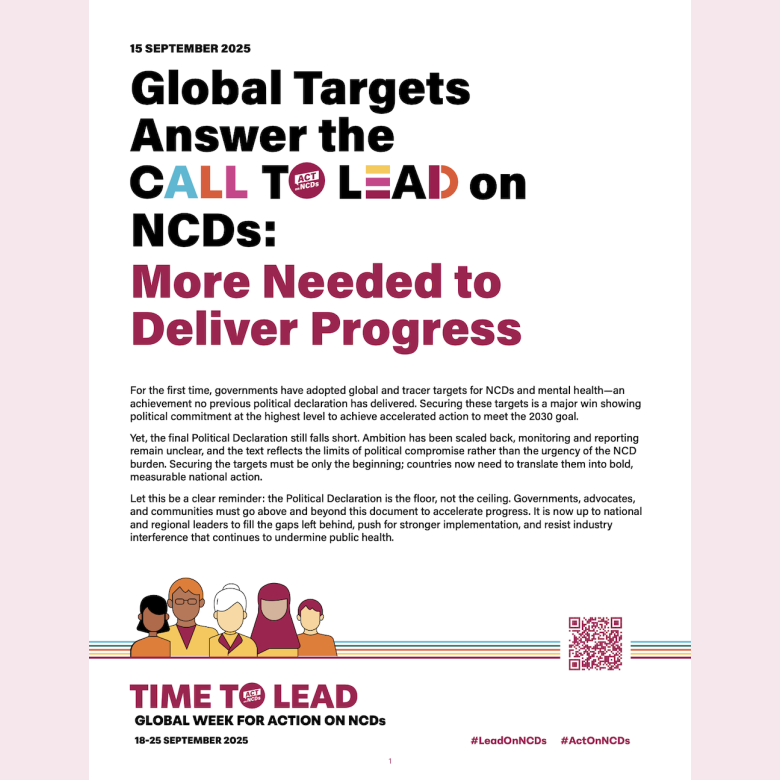 Response to final Political Declaration resource thumbnail 