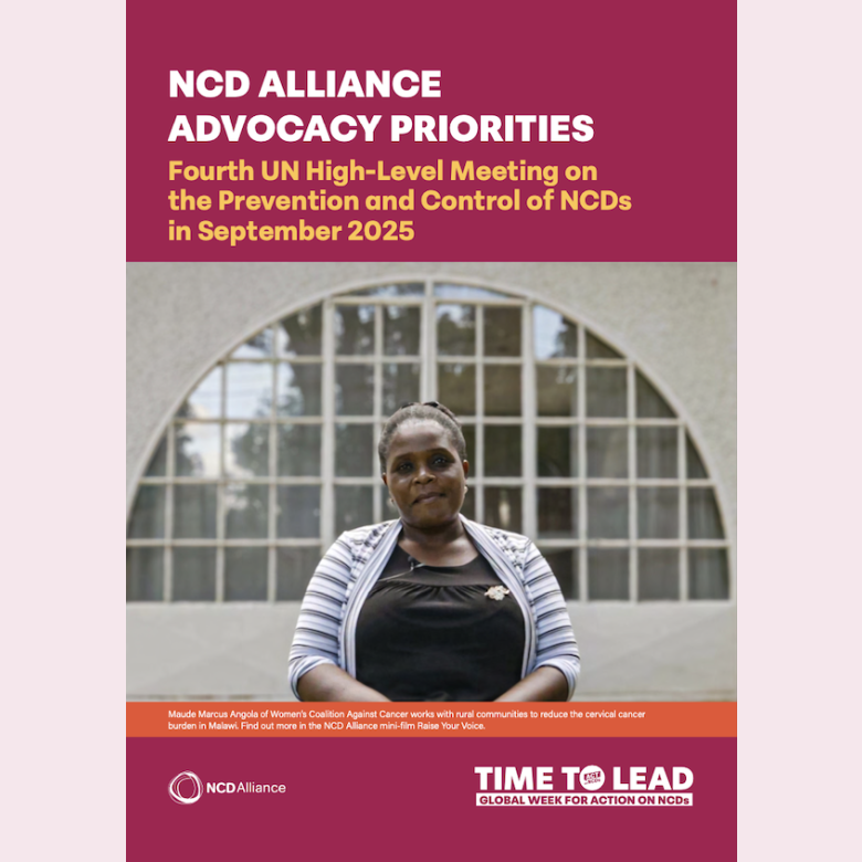 HLM25 NCDA Priorities cover 