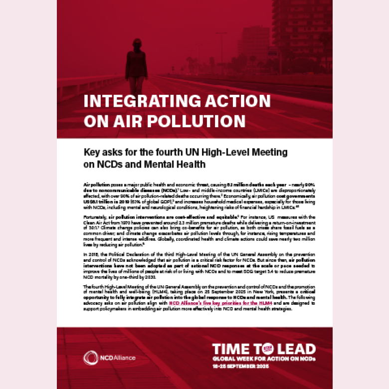 Integrating Action on Air Pollution Key Asks cover image