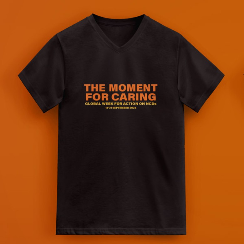 The Moment for Caring t-shirt