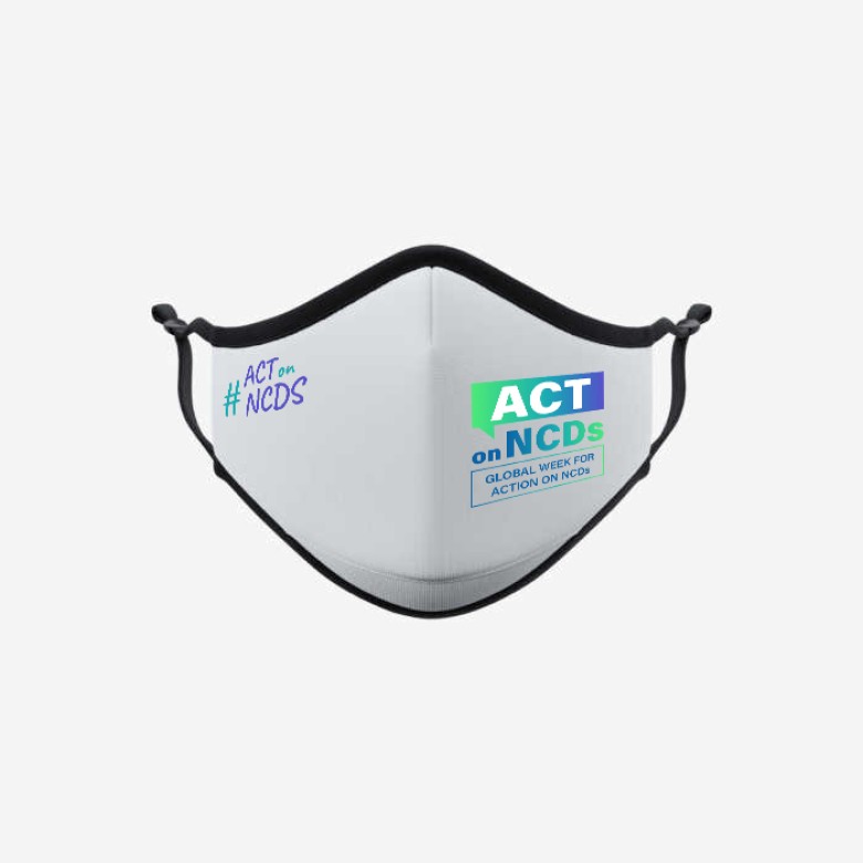 Act on NCDs face mask