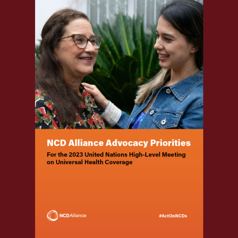 NCDA Advocacy Priorities for 2023 UN HLM on UHC cover