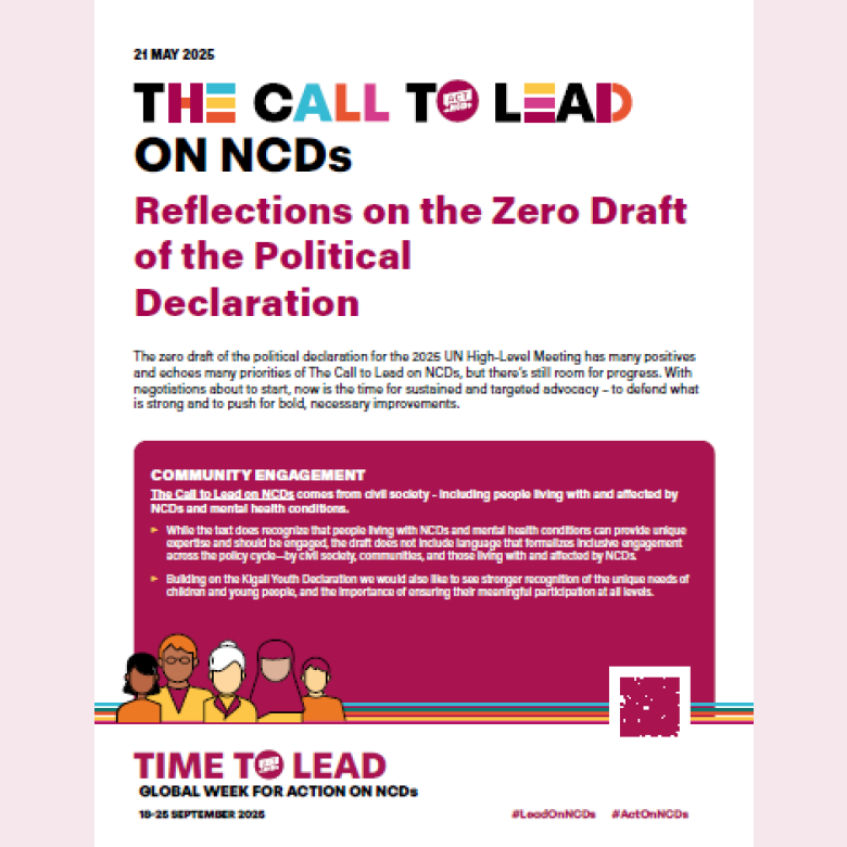 Call to Lead Reflections on the Zero Draft Cover
